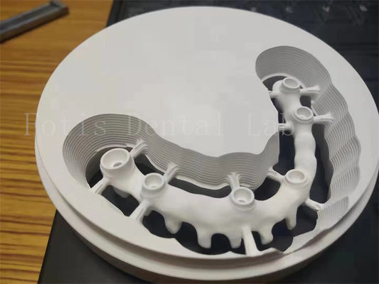 Buy Hygienic Polished Dental Implant Zirconia Crown Customizable Design online manufacture