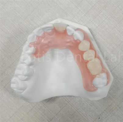 Buy Pink / Transparent TCS Valplast Odor Resistant Flexible Dental Prosthesis online manufacture