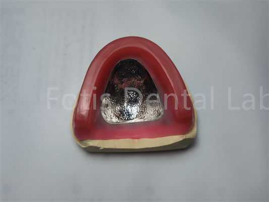 Good price Red Glossy Denture Wax Rims Occlusal Contour Rim Comfortable online
