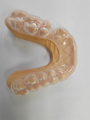 Good price Hygienic Hard Soft Night Guard Protection Against Bruxism Odorsless online